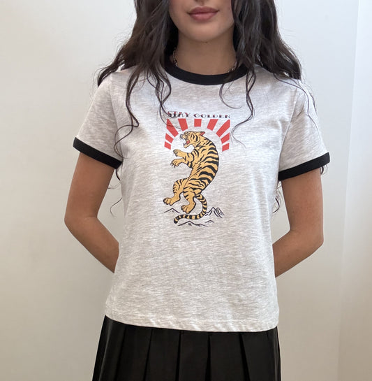 Stay Golden Tiger Tee