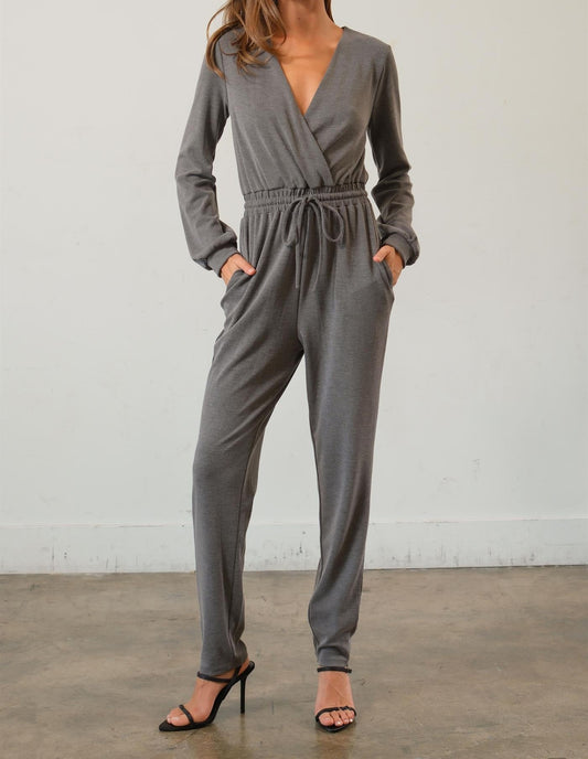 Drawstring Jumpsuit