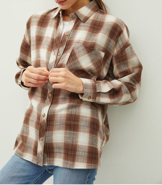 Flannel Button Up