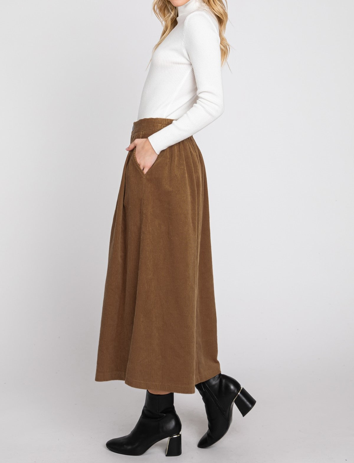 Corduroy Skirt