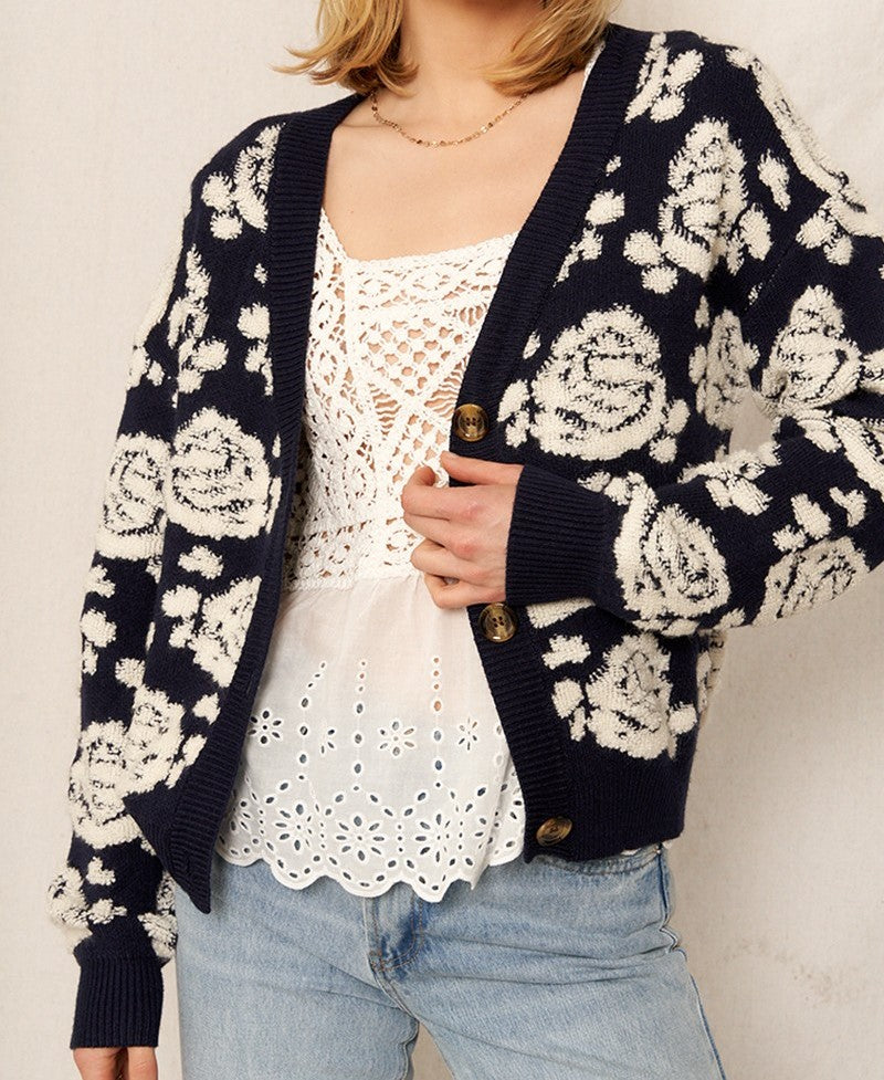 Floral Cardigan