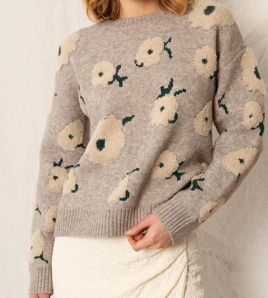 Sweet Flower Sweater