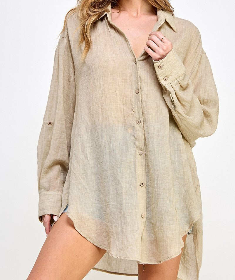 Free Oversized Top